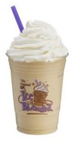 coffee bean vaniila iced blended photo