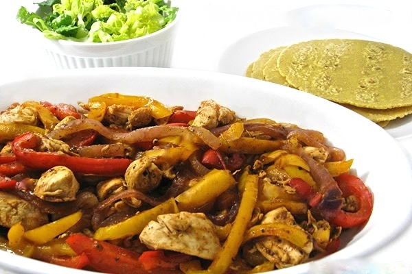 chicken-fajitas-photo | Skinny Kitchen
