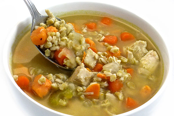 chicken-barley-soup-1 | Skinny Kitchen