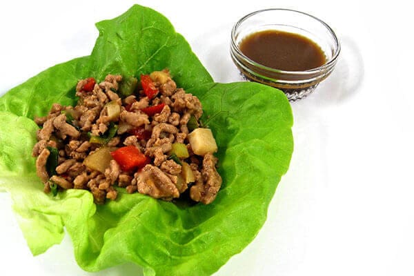 Low Carb Chicken Lettuce Wraps Easy and So Good | Skinny Kitchen