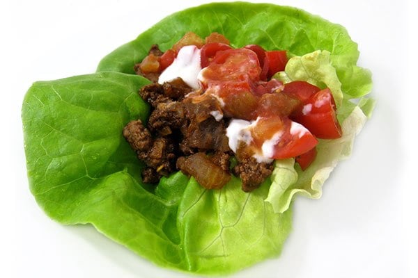 Low Carb Taco Lettuce Wraps Easy and So Yummy | Skinny Kitchen