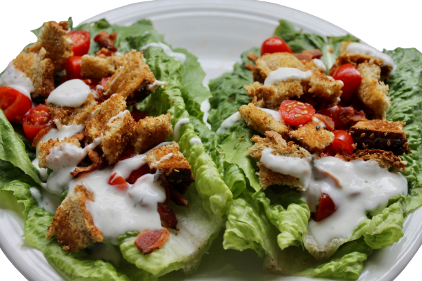 Skinny BLT Lettuce Wraps No Bread Needed and So Good | Skinny Kitchen