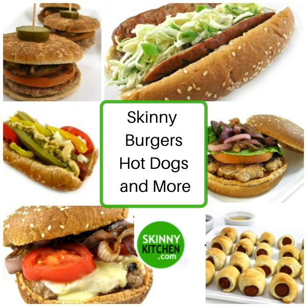 Skinny Burgers, Hot Dogs, Sausages and More