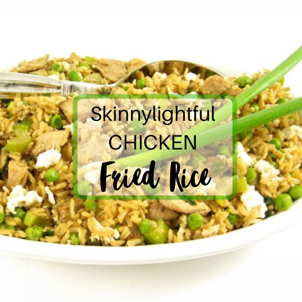 FB-Skinnylightful Chicken Fried Rice (600 x 600 px) | Skinny Kitchen