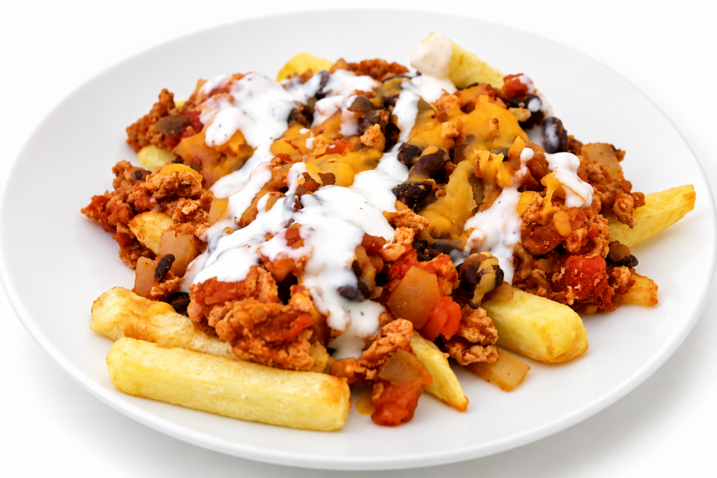 Skinny Taco Chili Cheese Fries Just 334 Calories | Skinny Kitchen