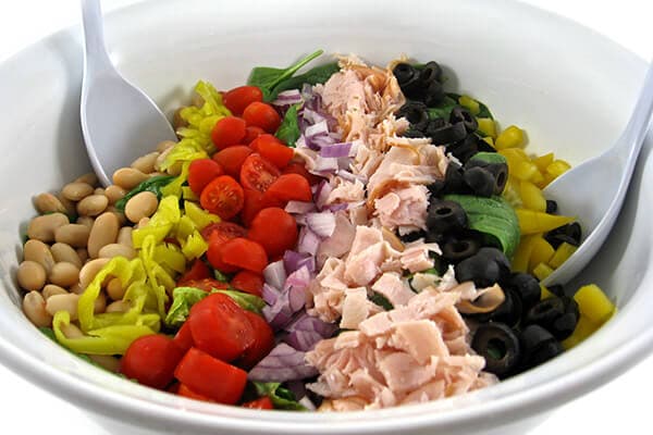 10-Mediterranean Salad | Skinny Kitchen