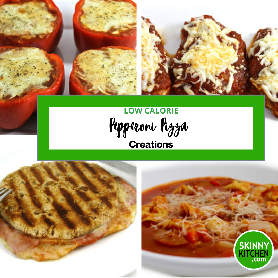 Pepperoni Pizza Creations: Low Calorie and Easy to Make