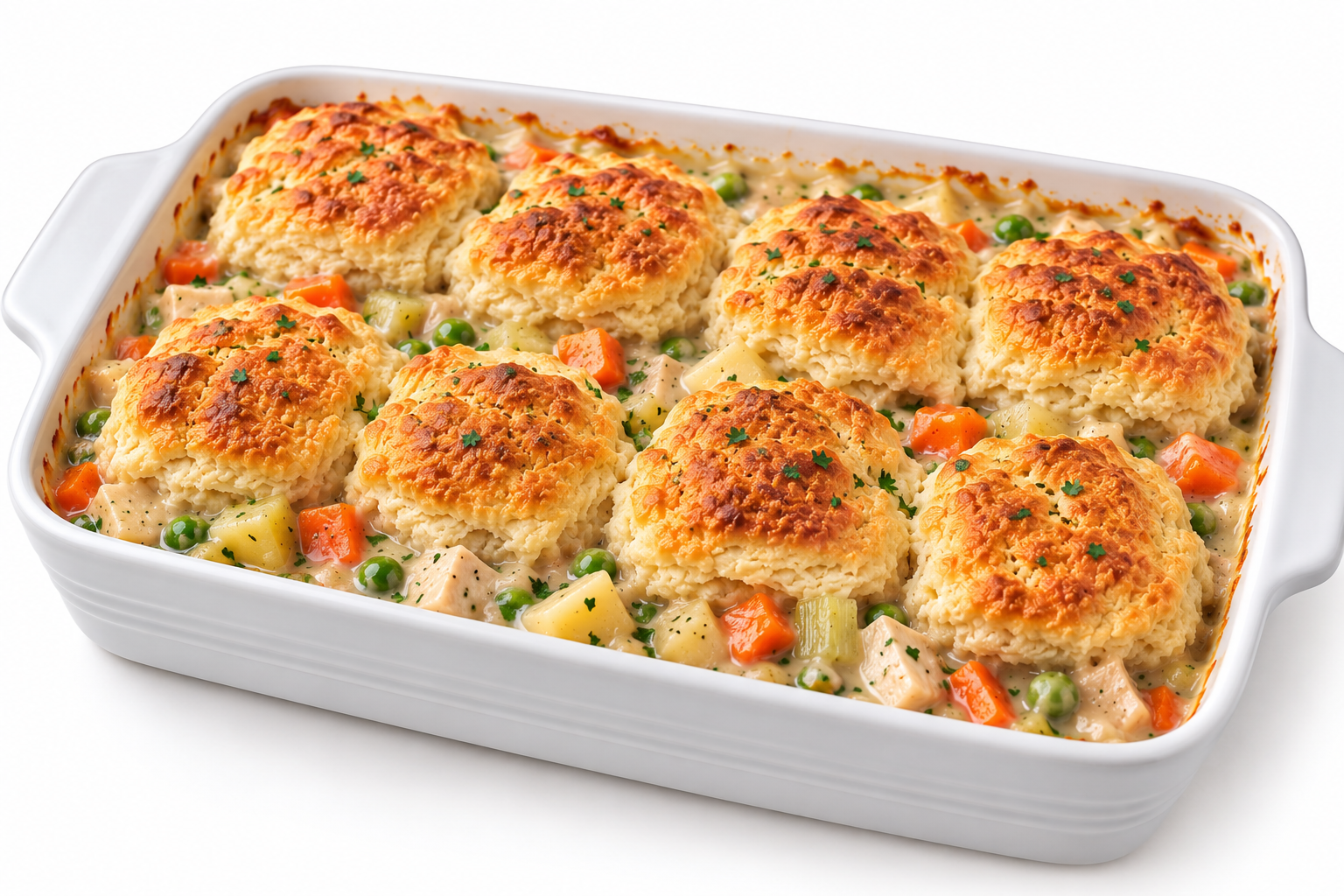 You’ll Love This Guilt-Free Chicken Pot Pie: Easy Peasy!