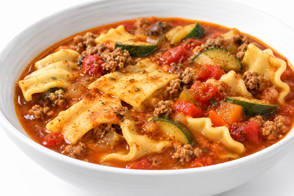 Skinny Lasagna Soup All the Comfort Without the Calories | Skinny Kitchen